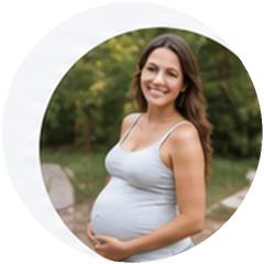 — Amanda, 8 months pregnant